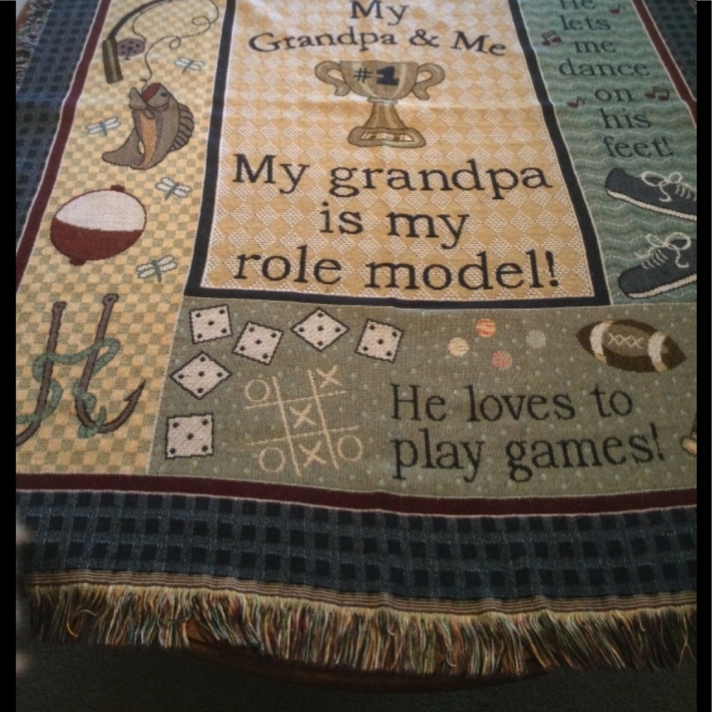 My Grandpa is my role model throw